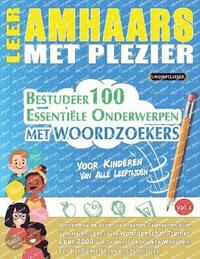 bokomslag Leer Amhaars Met Plezier - Voor Kinderen