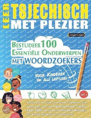 bokomslag Leer Tsjechisch Met Plezier - Voor Kinderen