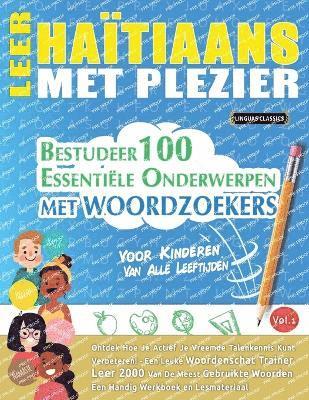 bokomslag Leer Hatiaans Met Plezier - Voor Kinderen