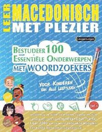 bokomslag Leer Macedonisch Met Plezier - Voor Kinderen