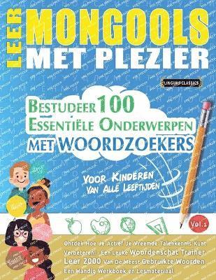 bokomslag Leer Mongools Met Plezier - Voor Kinderen