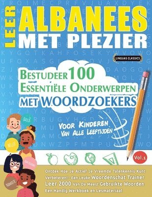 bokomslag Leer Albanees Met Plezier - Voor Kinderen