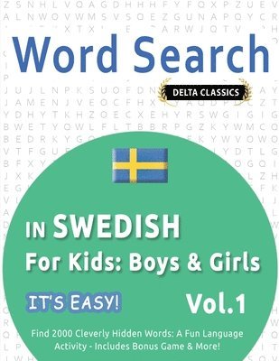 bokomslag Word Search in Swedish for Kids