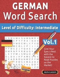 bokomslag German Word Search - Level of Difficulty