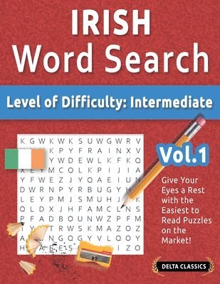 bokomslag Irish Word Search - Level of Difficulty