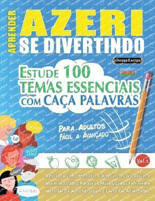 bokomslag Aprender Azeri Se Divertindo! - Para Crianças