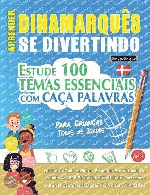 bokomslag Aprender Dinamarquês Se Divertindo! - Para Crianças