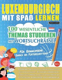 bokomslag Luxemburgisch Mit Spaß Lernen - Für Erwachsene