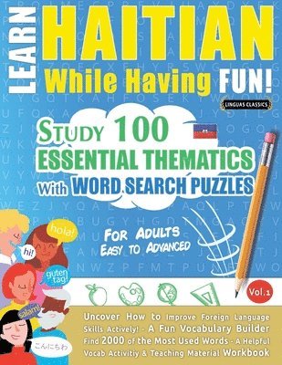 bokomslag Learn Haitian While Having Fun! - For Adults