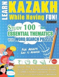 bokomslag Learn Kazakh While Having Fun! - For Adults