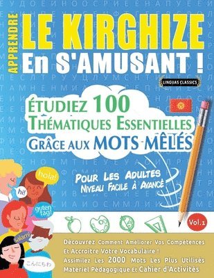 bokomslag Apprendre Le Kirghize En s'Amusant - Pour Les Adultes