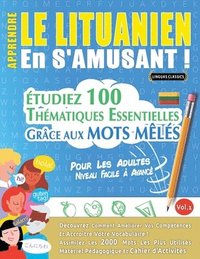 bokomslag Apprendre Le Lituanien En s'Amusant - Pour Les Adultes