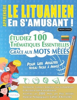 bokomslag Apprendre Le Lituanien En s'Amusant - Pour Les Adultes