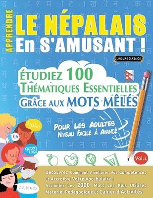 Apprendre Le Npalais En s'Amusant - Pour Les Adultes 1