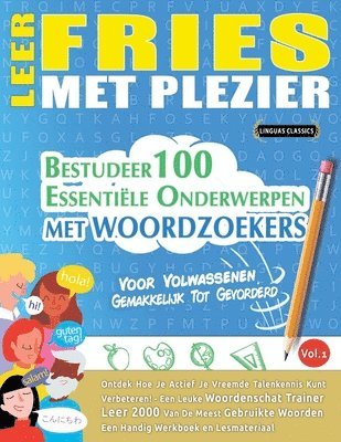 Leer Fries Met Plezier - Voor Volwassenen 1