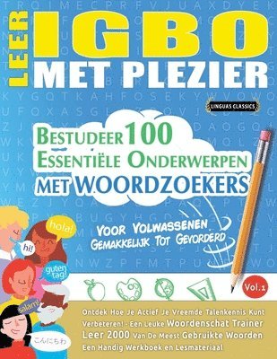 bokomslag Leer Igbo Met Plezier - Voor Volwassenen
