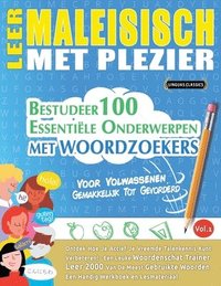 bokomslag Leer Maleisisch Met Plezier - Voor Volwassenen