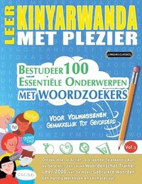 bokomslag Leer Kinyarwanda Met Plezier - Voor Volwassenen