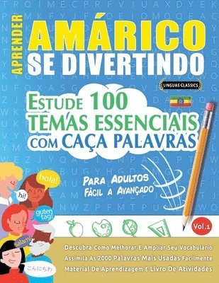 bokomslag Aprender Amárico Se Divertindo! - Para Adultos