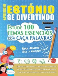 bokomslag Aprender Estónio Se Divertindo! - Para Adultos