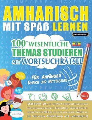 bokomslag Amharisch Mit Spaß Lernen - Für Anfänger