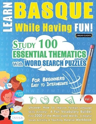 bokomslag Learn Basque While Having Fun! - For Beginners