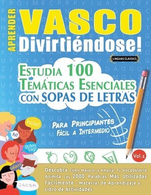 bokomslag Aprender Vasco Divirtiéndose! - Para Principiantes