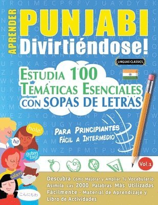 bokomslag Aprender Punjabi Divirtiéndose! - Para Principiantes
