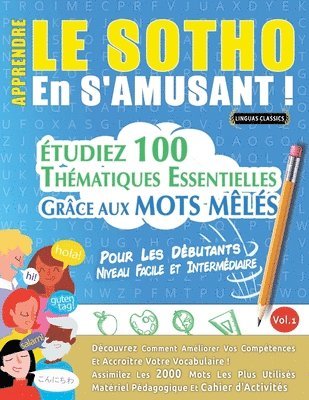 bokomslag Apprendre Le Sotho En s'Amusant - Pour Les Débutants