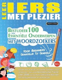 bokomslag Leer Iers Met Plezier - Voor Beginners