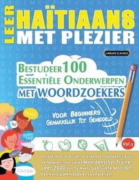 bokomslag Leer Hatiaans Met Plezier - Voor Beginners