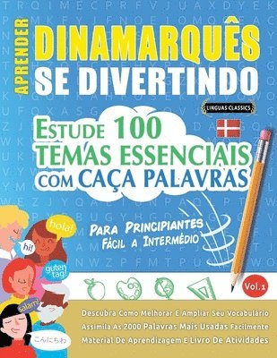 bokomslag Aprender Dinamarquês Se Divertindo! - Para Principiantes