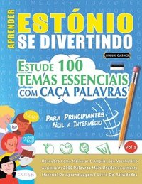 bokomslag Aprender Estónio Se Divertindo! - Para Principiantes