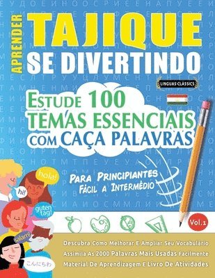bokomslag Aprender Tajique Se Divertindo! - Para Principiantes