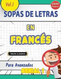 bokomslag Sopa de Letras En El Francs Para Avanzados - Genial! Vol.1 - Delta Classics