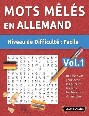 Mots Mêlés En Allemand - Niveau de Difficulté 1