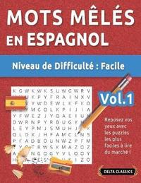 bokomslag Mots Mêlés En Espagnol - Niveau de Difficulté