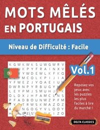bokomslag Mots Mêlés En Portugais - Niveau de Difficulté
