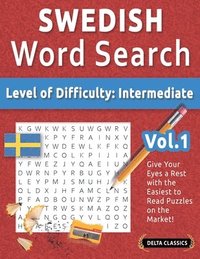 bokomslag Swedish Word Search - Level of Difficulty