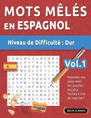 bokomslag Mots Mêlés En Espagnol - Niveau de Difficulté