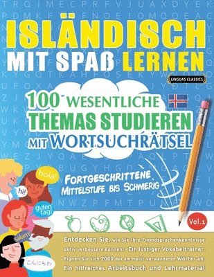 bokomslag Isländisch Mit Spaß Lernen - Fortgeschrittene