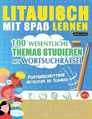 bokomslag Litauisch Mit Spaß Lernen - Fortgeschrittene