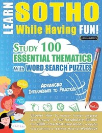 bokomslag Learn Sotho While Having Fun! - Advanced