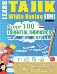 bokomslag Learn Tajik While Having Fun! - Advanced