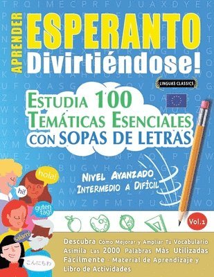 bokomslag Aprender Esperanto Divirtiéndose! - Nivel Avanzado