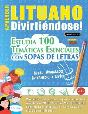 bokomslag Aprender Lituano Divirtiéndose! - Nivel Avanzado