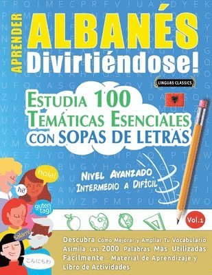bokomslag Aprender Albanés Divirtiéndose! - Nivel Avanzado