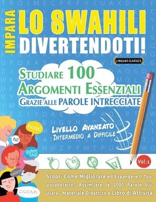 bokomslag Impara Lo Swahili Divertendoti! - Livello Avanzato