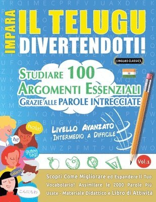 bokomslag Impara Il Telugu Divertendoti! - Livello Avanzato