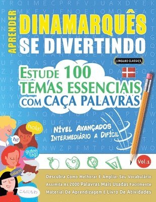 bokomslag Aprender Dinamarquês Se Divertindo! - Nível Avançados